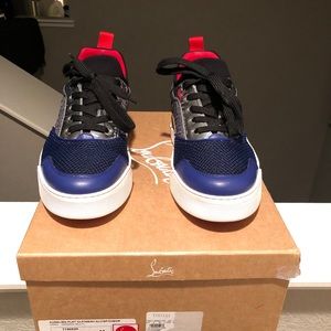 Men’s Louboutin Aurelien Flat Sneakers Size 41